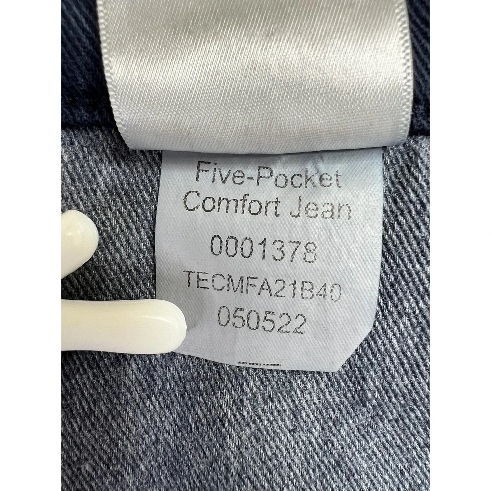 Tecovas Straight Cut Comfort Jeans Mens 40x34 Blue Straight Stretch Denim NEW
